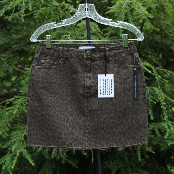 Pistola Animal Print Denim Skirt NWT ~ HOST PICK!!! - Picture 2 of 5